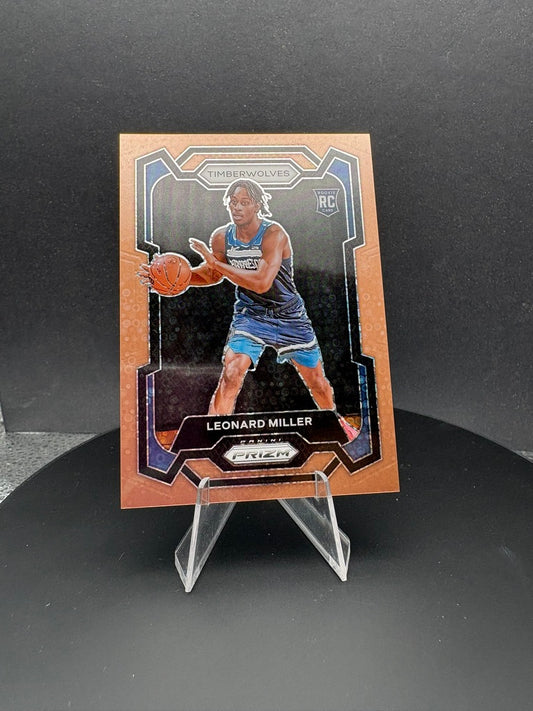 2023-24 Prizm Leonard Miller #155 /20