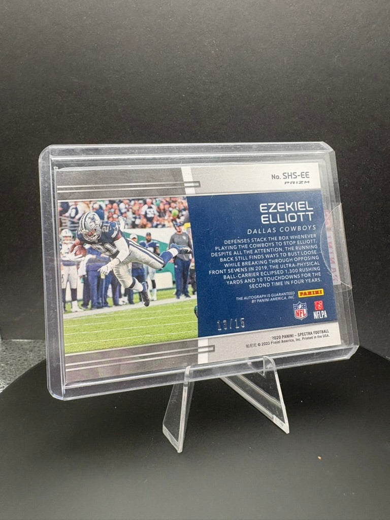 2020 Prizm Spectra Ezekiel Elliott /15 AUTO