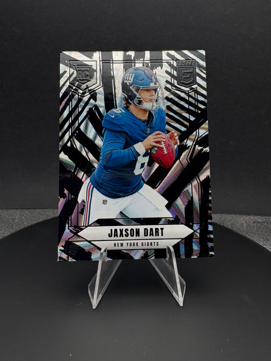 2025 Donruss Elite Jaxon Dart RC Razzle Dazzle Zebra