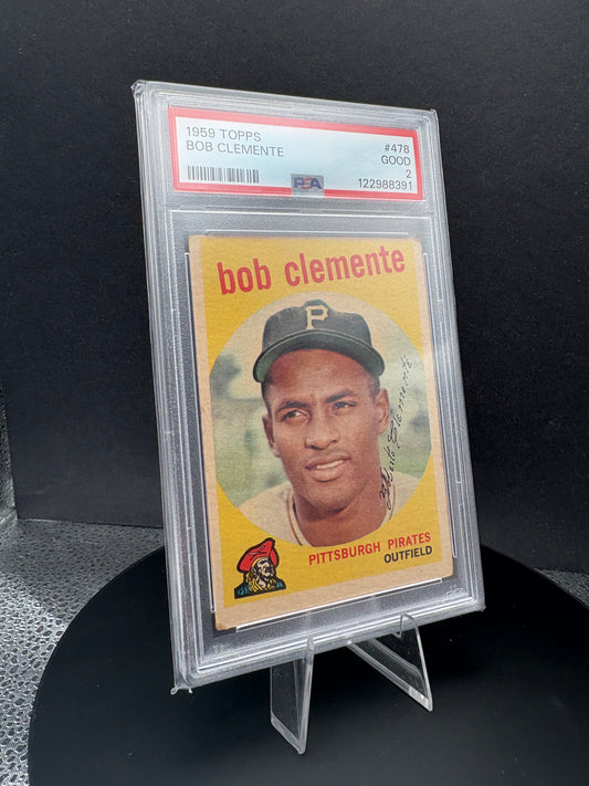 1959 Topps Bob Clemente #178 PSA 2