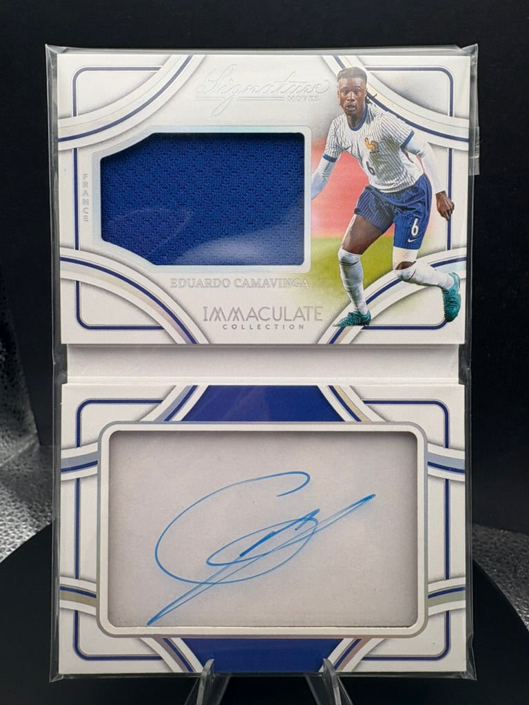 2024-25 Immaculate Collection Eduardo Camavinga /64 AUTO
