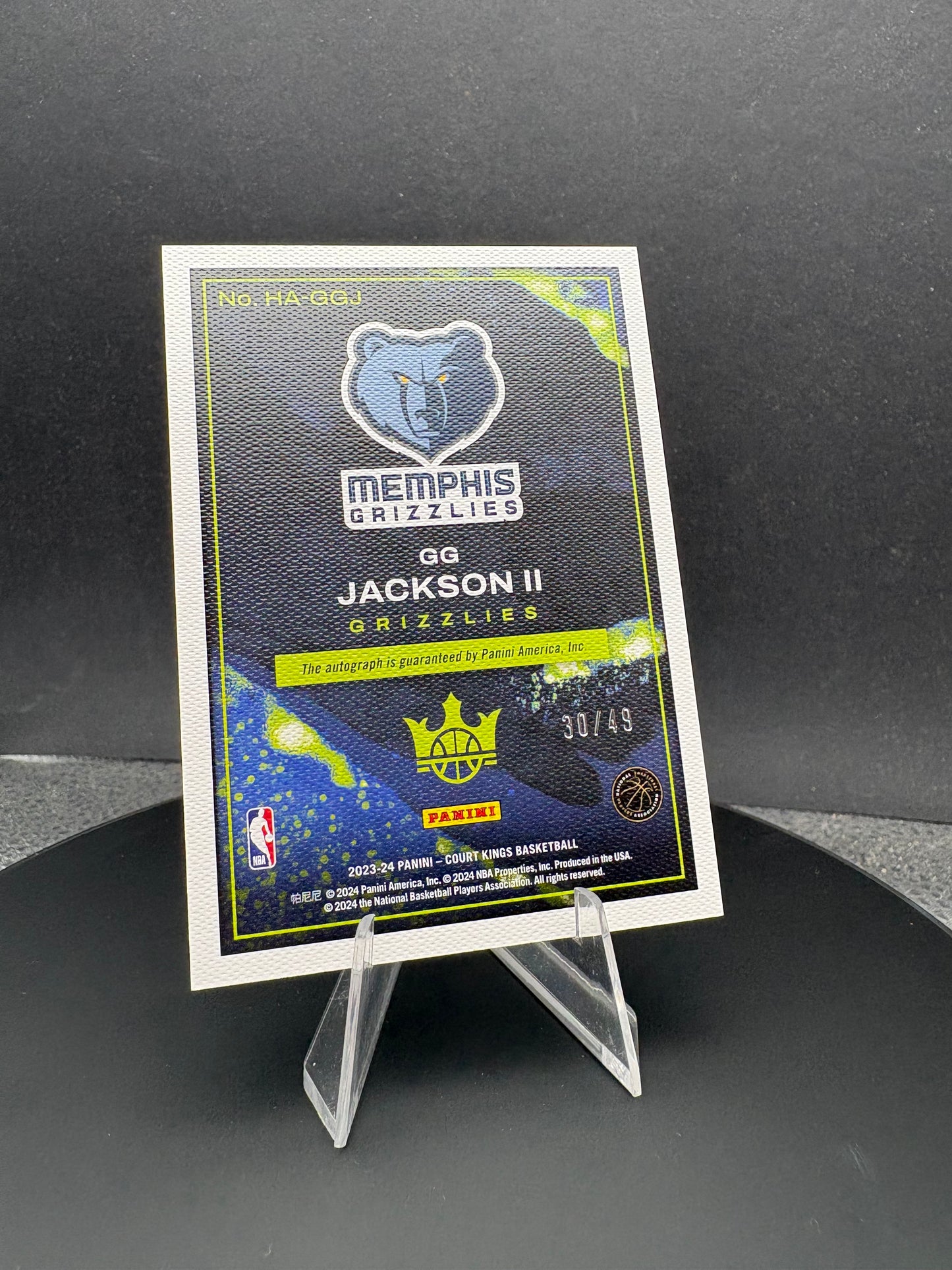 2023-24 Court Kings GG Jackson II /49 RC