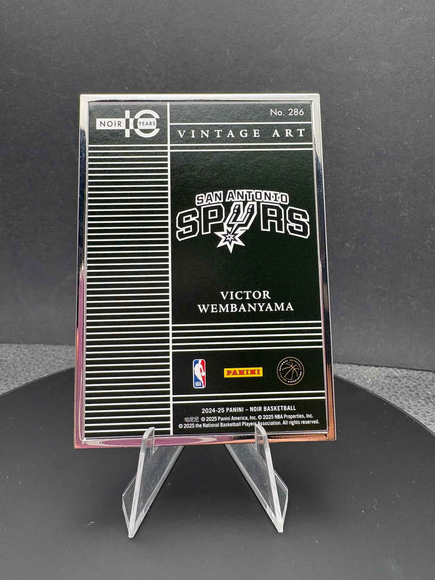 2024-25 NOR Victor Wembanyama Vintage Art /25 #286
