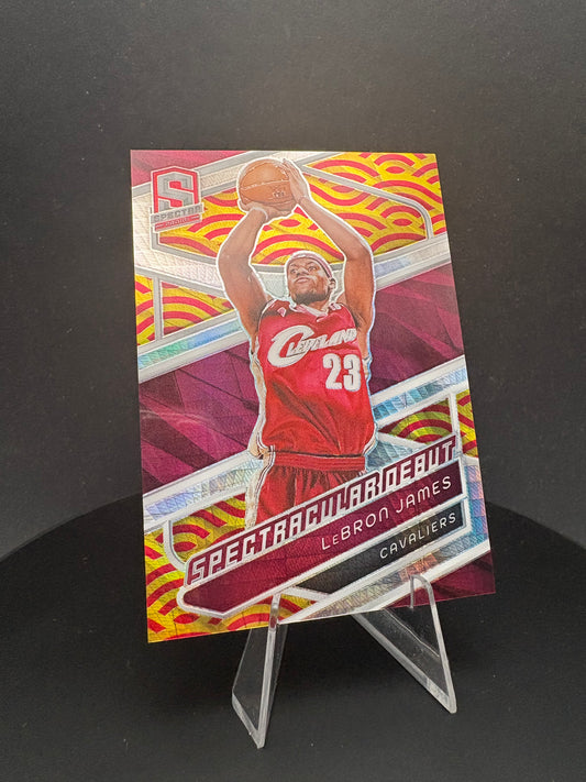 2023-24 Spectra Lebron James Spectacular Debut 2/49