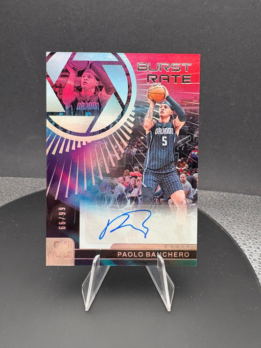 2024-25 Photogenic Paolo Banchero Burst Rate #BRS-PAO /99 auto