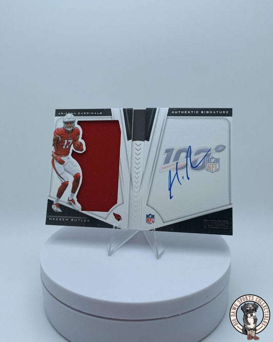 Hakeem Butler 2019 Panini Playbook RC Booklet Auto /225 – Arizona Cardinals