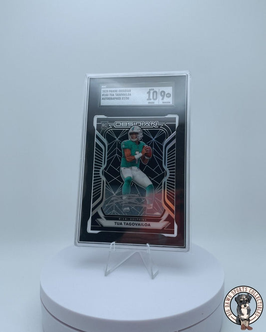 Tua Tagovailoa 2020 Panini Obsidian Autograph Rookie Card #103 - SGC 10 Auto/9 Mint - 37/50