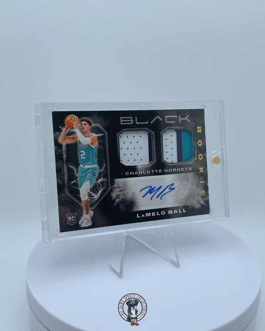 LaMelo Ball 2020-21 Panini Black Rookie Auto Memorabilia #12/49 - RC