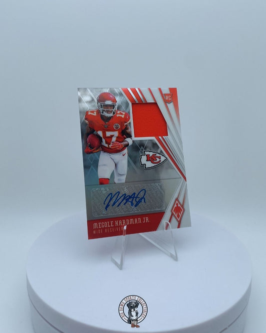 Mecole Hardman Jr. 2019 Panini Phoenix Rookie Jersey Auto #92/99 - Kansas City Chiefs RC