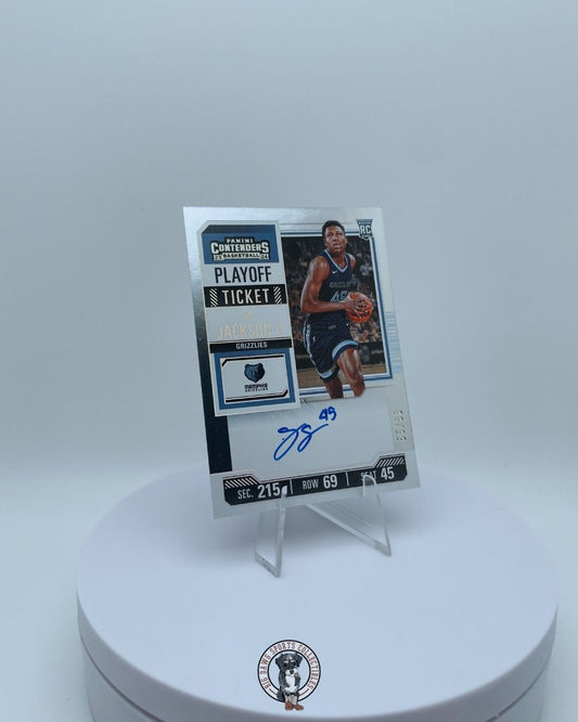 GG Jackson II 2023-24 Panini Contenders Playoff Ticket Auto #127 /99 - Memphis Grizzlies RC