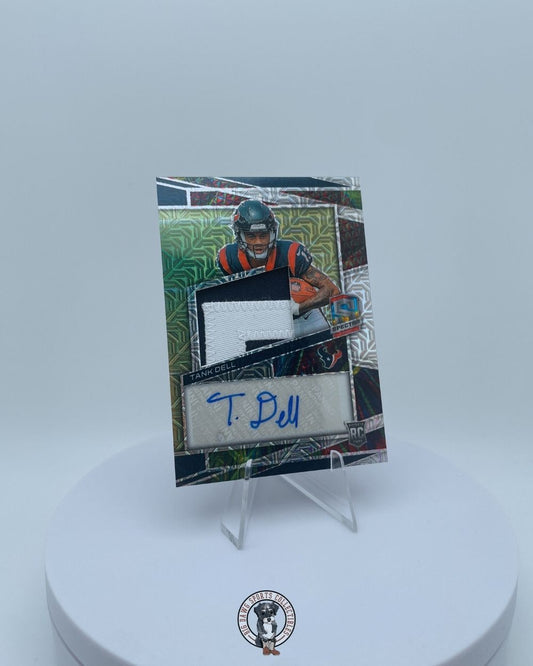 Tank Dell 2023 Panini Spectra Aspiring Patch Auto Card #228 - 08/10