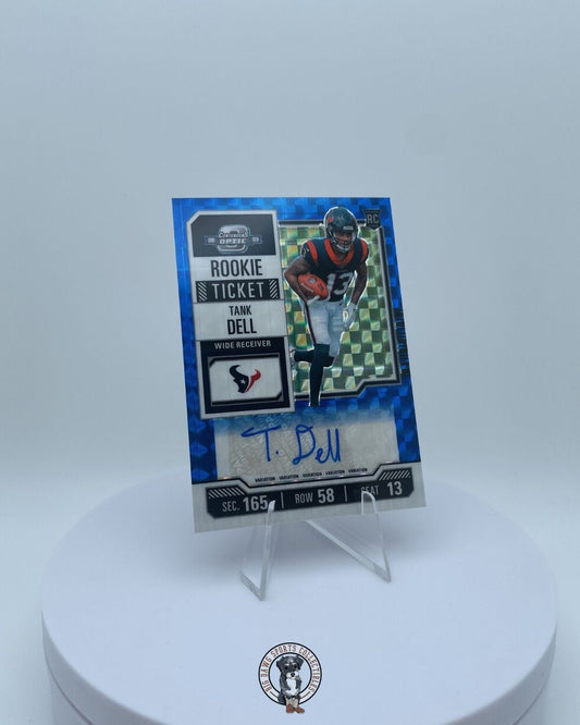 Tank Dell 2023 Contenders Optic Rookie Ticket Cracked Ice Auto 15/23