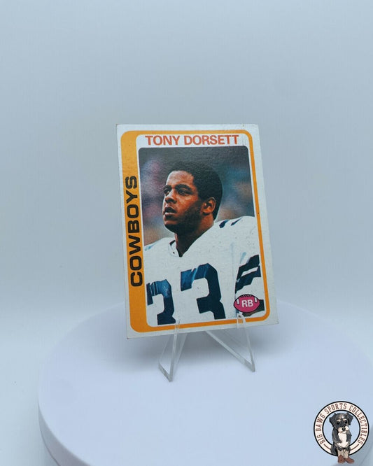 Tony Dorsett 1978 Topps Rookie Card #315